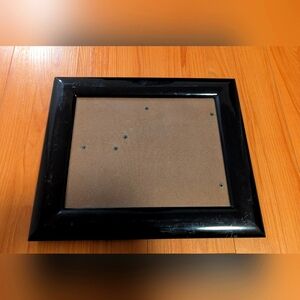 Black Picture Frame with Stand